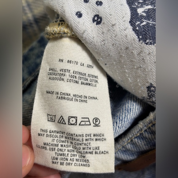 Anthropologie Pilcro Hyphen Jeans Raw Hem Cropped 29 - Picture 3 of 10